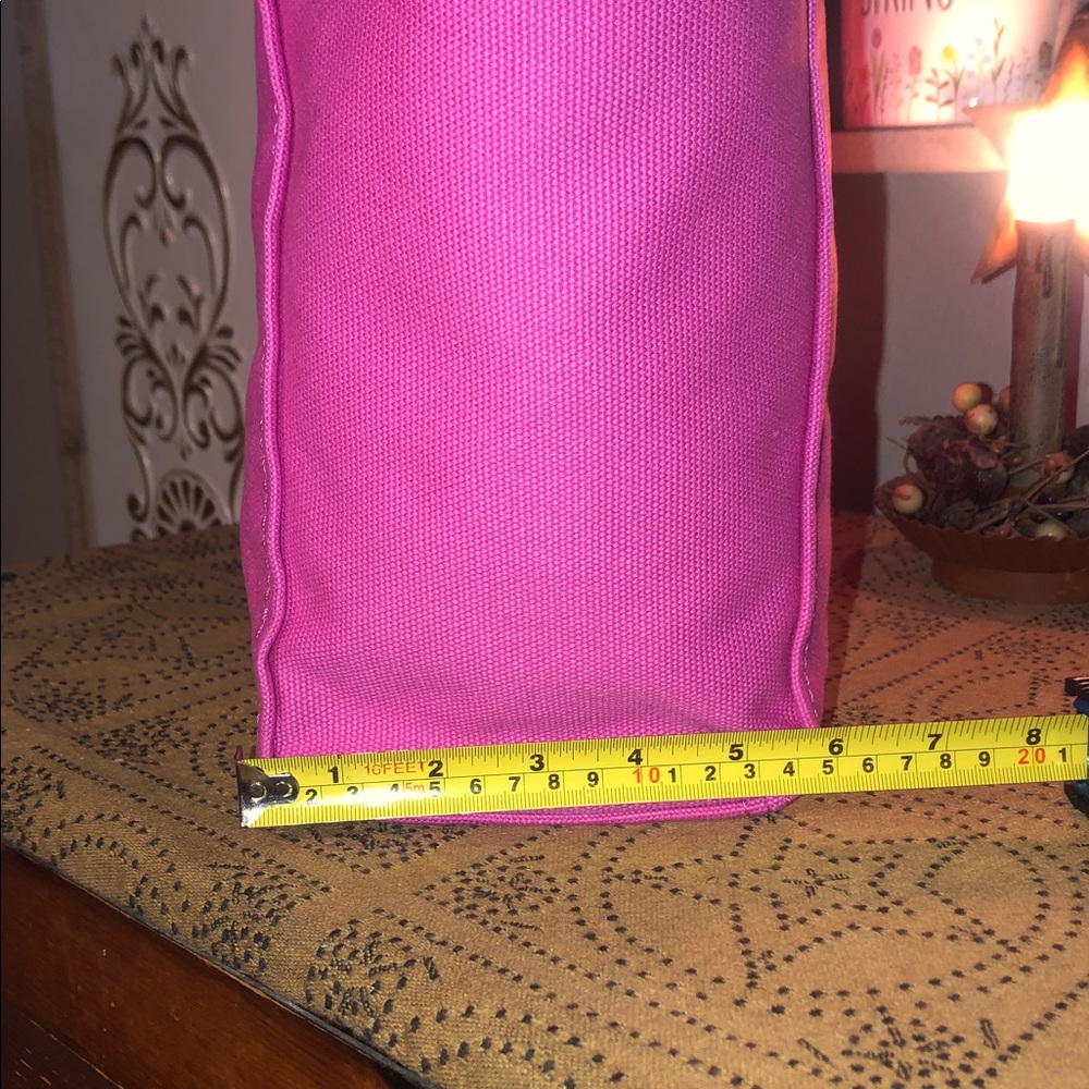 Kate Spade Jett Large Canvas Tote Magenta - Picture 10 of 13